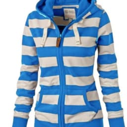 Pullovers Harajuku hoodies women Autumn Hot Style America Hood Long Sleeve Stripe Fleece Jacket Female Streetwear ZXP6023