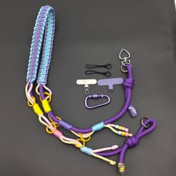 Hand-braided Adjustable Repalcement Bag Strap Multi-purpose Anti-lost Camera Phone Lanyard Crossbody Shoulder Strap Accessories