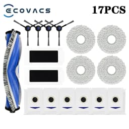 Ecovacs Debot T30 Pro Omni / T30 OMNI / YEEDI M12 Pro+ Parts Roller Side Brush Hepa Filter Dust Bag Mop Cloth Bracket
