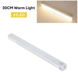 LED Motion Sensor Light Wireless LED Night Light Type C Rechargeable Light Cabinet Wardrobe Lamp Staircase Backlight For Kitchen