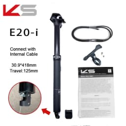 KS E20/E20-i 27.2 Sestpost Travel 100 125mm Remote Control Dropper KS Saddle Post 30.9/31.6mm Bike Saddle Post Travel 125mm