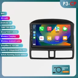 Car Intelligent Systems Carplay Android Auto Radio for Honda CR-V 2 CRV 2001-2006 AutoRadio Car Multimedia Player GPS Stereo DSP