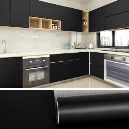 Solid Color Stickers Self-adhesive Waterproof PVC Bedroom Dormitory Wardrobe Wall Renovation Wallpaper DIY Home Decor
