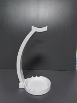 Headphone Stand With Storage Tray Desktop Headset Holder Hook For Earphones Cable Organizer Desk Storage Rack Gaming Headphones