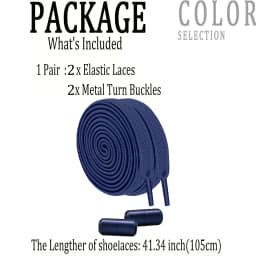 1 Pair No Tie Shoe Laces Colorful Buckle Flat Shoelaces Colorful Fashion Without Ties Elastic Laces Sneaker Kids Adult Widened