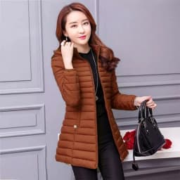 2025 New Winter Jacket High Quality Overcoat stand-callor Coat Women Fashion Jackets Winter Warm Woman Clothing Casual Parkas
