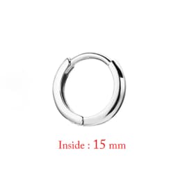Single Minimal Gold Color Tiny Cartilage Hoop Earrings Glossy Earring Piercing Accessory Trendy Small Huggie Women Hoops For Men