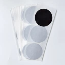 Dropshipping 100PCS 50mm 2" Circle Round Golden Scratch Off Sticker Protection Style