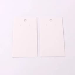 50pcs 5x9cm Earring Display Card Earring Card Holder Blank Kraft Paper Tags Ear Studs