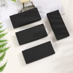 Rectangle Jewelry Black Gift Boxes for Necklace Earrings Bracelets Keychain Accept Dropshipping size 12 * 5 * 2.5cm