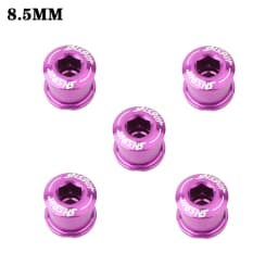 HASSNS Chainring Bolts 5Pcs Integrated Crankset Mtb Chainwheel Screws Monoplate Cranks Bicycle Dental Plate 6.5mm Mountain Bike