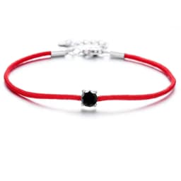 TY 0.5CT 925 Sterling Silver Moissanite Bracelet For Women Men Lucky Red String Bracelet 12constellation Bracelet Fine Jewelry