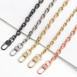 Width 7.5mm Small bag grinding chain chain single buy gold fashion metal shoulder strap diagonal cross belt new