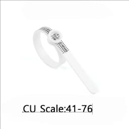 Professional Ring Size Measurement Tool Magnifying Glass Ring Measuring Tape Ring Sizers Fashion Jewelry Measuring Tools