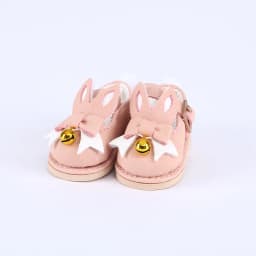 1/6 Bjd Doll Flat Rabbit Shoes With Bells Fashion Doll Casual Shoes Doll Accessories For 30cm Doll 1/6 Bjd Yosd Msd Doll