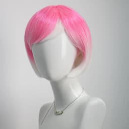 Colorful Gradient Wave Synthetic Wig for Women with Bangs Anime Party Cosplay Birthday Party Wig Stylish Long Hair Accessory