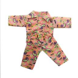 Doll Clothes Multi-Print Pajama Daily Outfit Fit 18Inch American&43CM Born Baby Doll Accessories,Girl Gifts Toy Festival Gifts