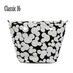 TANQU New Colorful Waterproof Inner Lining Insert Zipper Pocket for Classic Mini Obag Canvas  Inner Pocket for O Bag