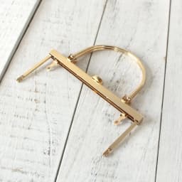 K695 Gold Handle lifting lug Screw Purse frame 12cm 18cm DIY Kiss lock bag accessories