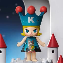 POPMART MEGA ROYAL MOLLY 100% Anniversary Series1 Blind Box Mystery Box Guess Bag Toys Doll Cute Anime Figure