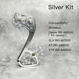Mtb Rear Derailleur Cage Pulley Wheels for Shimano 11speed Derailleur Oversized Bearing For Deore XT SLX XTR M7000 M8000 M9000