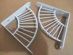 For Wood Boards With Screws Wear Resistan Triangular Shelf Bracket Decorative Kitchen Bookshelf Floating Shelf Bracket