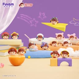 FUNISM FUJIYA PEKO Dream Adventure Lying Hippers Blind Box Mini Figure Car Phone Dashboard Desk Ornament Birthday Gift Fans