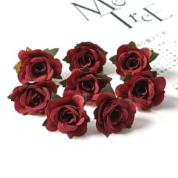 Bulk Mini Silk Roses Artificial Flower Heads Wedding Decoration Home Room Decor Garden Party DIY Christmas Garland Accessories