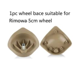 Luggage Wheels For RIM Suitcase Accessories Replacement Load-bearing Silent Casters Universal Wheel Bace Trolley Case Repair