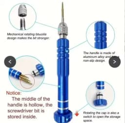 5 in 1 Multi-Function Screwdriver Set Mobile Phone Watch Glasses Disassembly Tool Notebook Watch Repair Tools Repair Accessory
