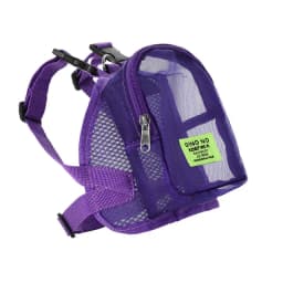 New Cute Durable Nylon Pet Backpack for Small Medium Dogs Convenient Portable Large-capacity Dog Snack Bag Dog Backpack Free