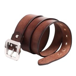 High Quality Thickened Pure Steel Needle Buckle Men's American Retro Belt Versatile Casual Fashion Cowhide Design Waist Belts