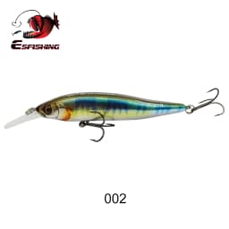 ESFISHING Wobble Hard Lure NAHAN 75mm 7.1g 0-2.4 Dive Fishing Baits Flow Floating Minnow Isca Artificial