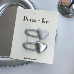 New elegant silver bow leather hair clips:Kids' stylish versatile alligator clips—high-quality, hair-friendly,perfect for babys