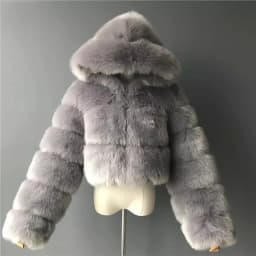 Women‘s Fur Jacket 2022 Autumn Winter Thick Coats Lady Faux Fur Coat Female Fluffy Zip Warm Outerwear Women Short Teddy Jackets