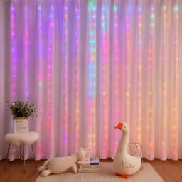 3M LED Curtain String Lights Fairy Decoration USB Holiday Garland Lamp with 8 Modes Home Garden Christmas Party New Year Wedding