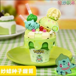 Keeppley Pokémon Series Building Blocks Bulbasaur Blastoise Venusaur Charmander Assembled Model Toys Ornaments Gifts