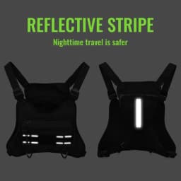 Multi Functional Tactical Chest Bag Fashionable Hip-Hop Street Chest Bag Waterproof Breathable Oxford Couple Bag Sports Backpack