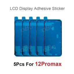 5Pcs LCD Display Adhesive Waterproof Seal Sticker for iPhone 12 13 Mini XS 11 Pro Max X XR Front Side Seal Tape Glue Repair