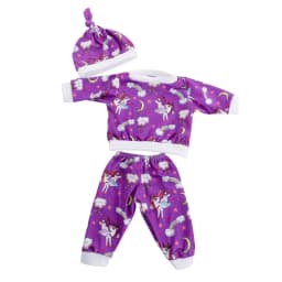 Doll Clothes for 17 Inch Dolls Overalls New Born Baby Doll Outfit with Hat Fit 40-43cm Doll Girl Accessories Gift
