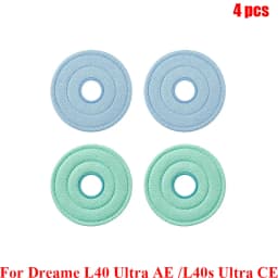 Accessories For Dreame L40 Ultra AE/ Dreame L40s Ultra CE/ Dreame D20 Ultra Cleaner Main Side Brush Fish Scale Microfiber Cloth