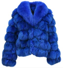 Women's Short Real Fox Fur Winter Jacket Thick Warm Natural Coat Fashion Outerwear for Cold Weather