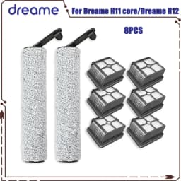 Dreame H11 Core HHR21A / H12 M12 / M12Pro / H11S Vacuum Replacement Parts Main Roller Brush Hepa Filter Accessories