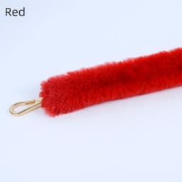 New 1 Pc Winter Plush Bag Straps Replacement Underarm Furry Bag Handles Shoulder Crossbody Hand-held Bags Straps Accessories