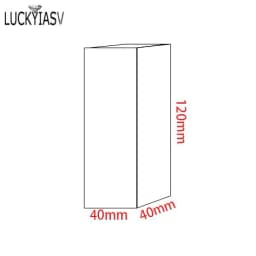 Acrylic Plexiglass Square Stamping Transparent Block Cosmetics Display Stand Photography Props Dolls Perfume Ring Jewelry Holder