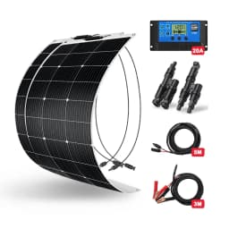 Dokio Brand 12V Flexible Solar Panel 90-540W Monocrystalline Solar Cell Solar Panel Kit For RV/Boat/Home System