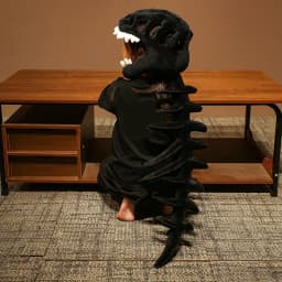 Large Size Huge Dinosaur Skeleton Plush Toys for Sleeping Cushion Anime Game Gift Creative Cosplay Props Halloween Costume Gift