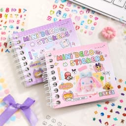 25sheets Kawaii mini die-cutting stickers book handmade collage decoration stickers DIY scrapbook diary album cute nail stickers