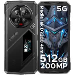 DOOGEE V40 Pro 5G Rugged 36GB RAM + 512GB ROM Dimensity 7300 6.78" FHD+ Display 200MP Camera 8680mAh Battery NFC Smartphone