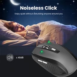 KEBIDUMEI 2.4G Wireless Mouse 6D Button 1600DPI Gaming Mouse Ergonomic Silent Office Mice Computer Accessories For Mac Windows